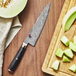 MIYABI Gyutoh 20 cm, Pakka Holz