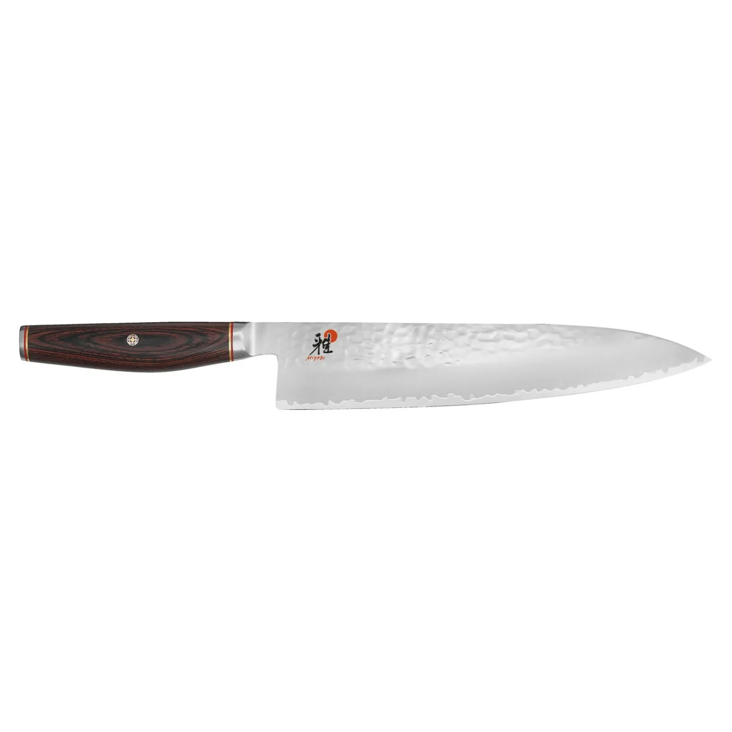 MIYABI Gyutoh 24 cm, Pakka Holz