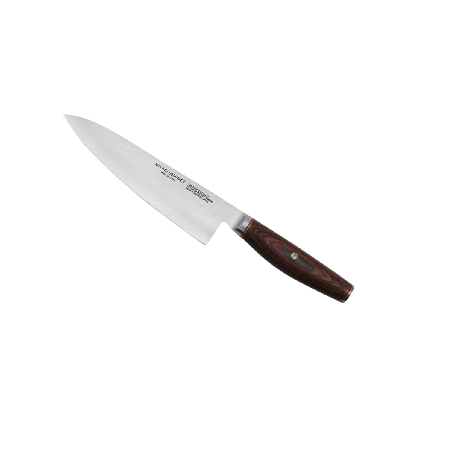 MIYABI Gyutoh 20 cm, Pakka Holz