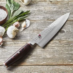 MIYABI Gyutoh 20 cm, Pakka Holz