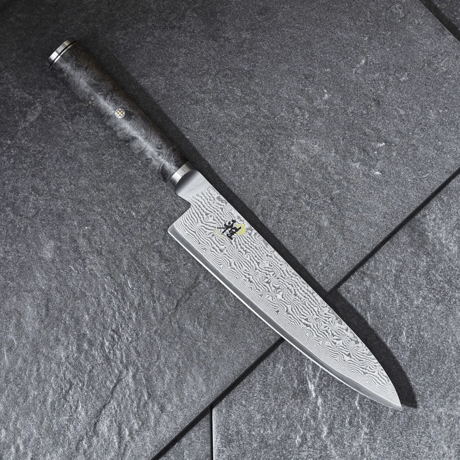 MIYABI Gyutoh 20 cm, Schwarz-Ahorn