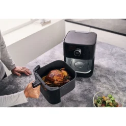 ZWILLING Heißluftfritteuse 6 l, Schwarz