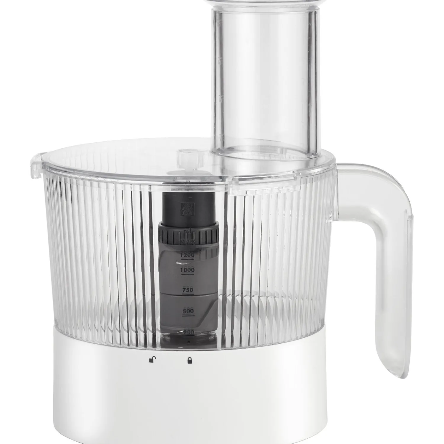 ZWILLING Hochleistungsstandmixer Pro mit Food Processor, Silber-Weiß