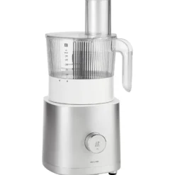 ZWILLING Hochleistungsstandmixer Pro mit Food Processor, Silber-Weiß