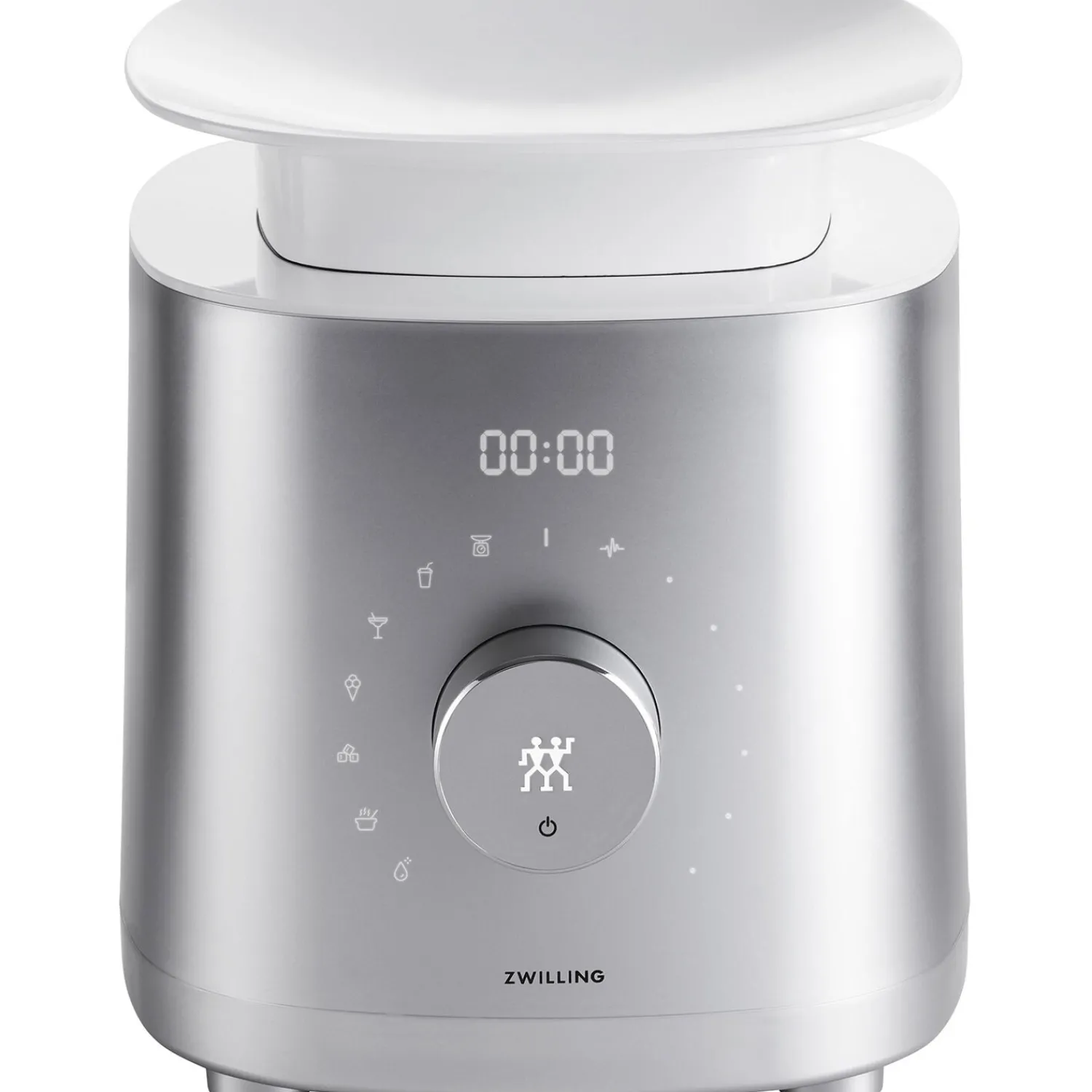 ZWILLING Hochleistungsstandmixer Pro mit Food Processor, Silber-Weiß