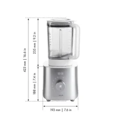 ZWILLING Hochleistungsstandmixer Pro, BLDC Motor, integrierte Waage