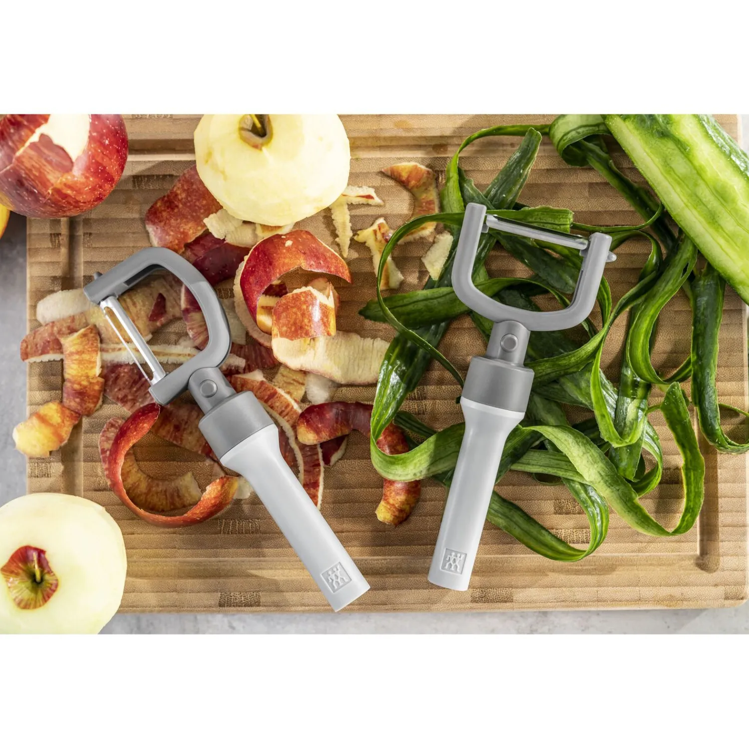 ZWILLING 2-in-1 Sparschäler, Grau