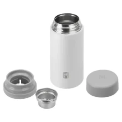 ZWILLING Isolierflasche für Tee & Infused Water, 420 ml, Edelstahl,