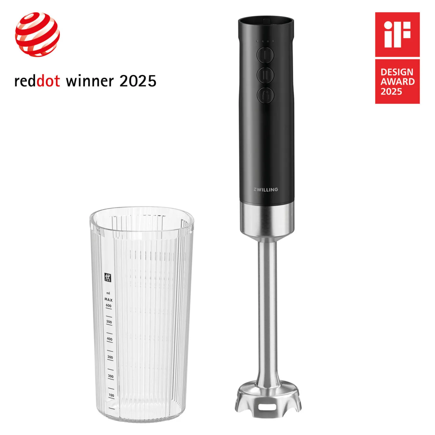 ZWILLING Kabelloser Stabmixer, Einzelprodukt ohne Akku