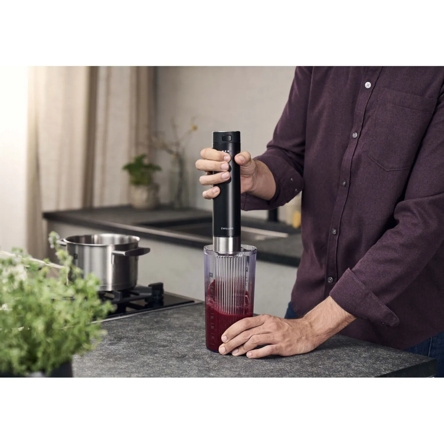 ZWILLING Kabelloser Stabmixer, Einzelprodukt ohne Akku