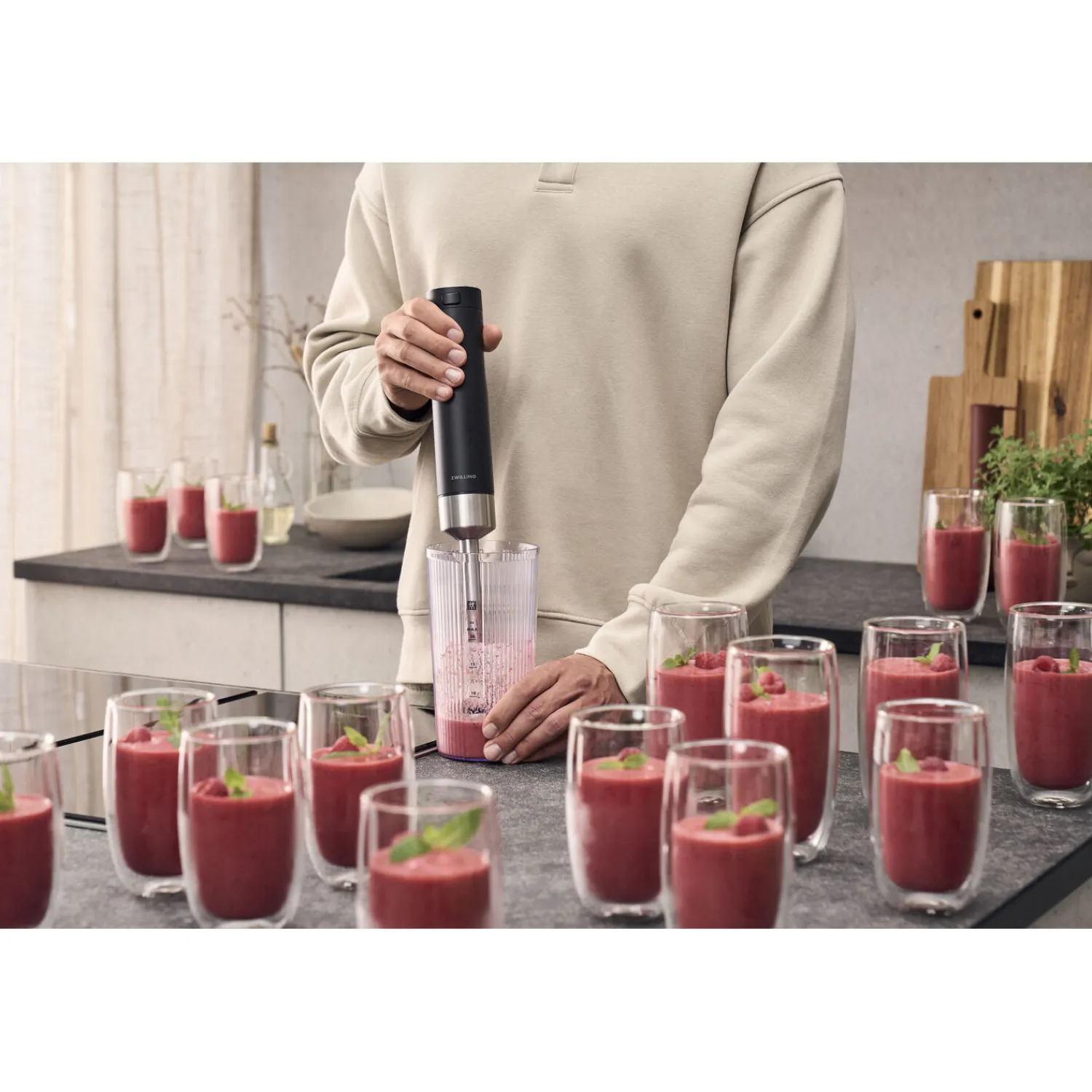 ZWILLING Kabelloser Stabmixer, Einzelprodukt ohne Akku