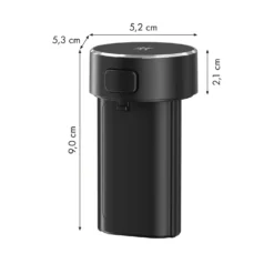 ZWILLING Kabelloses Handrührgerät Starter Set mit Ladestation und Edelstahlschüssel-Set, 7-tlg., Schwarz