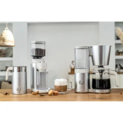 ZWILLING Kaffee Starterset, 5-tlg. / 1,5 l/400 ml/200 ml, Silber-Weiß, Kunststoff/Glas