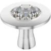 Staub Knauf mit Kristall von Swarovski, Edelstahl