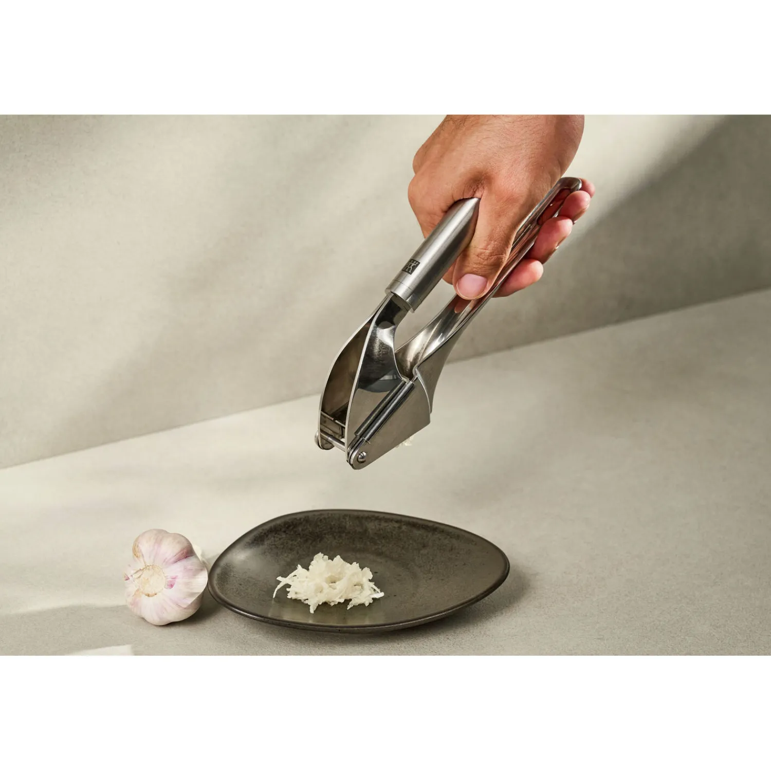 ZWILLING Knoblauchpresse, 20 cm, 18/10 Edelstahl