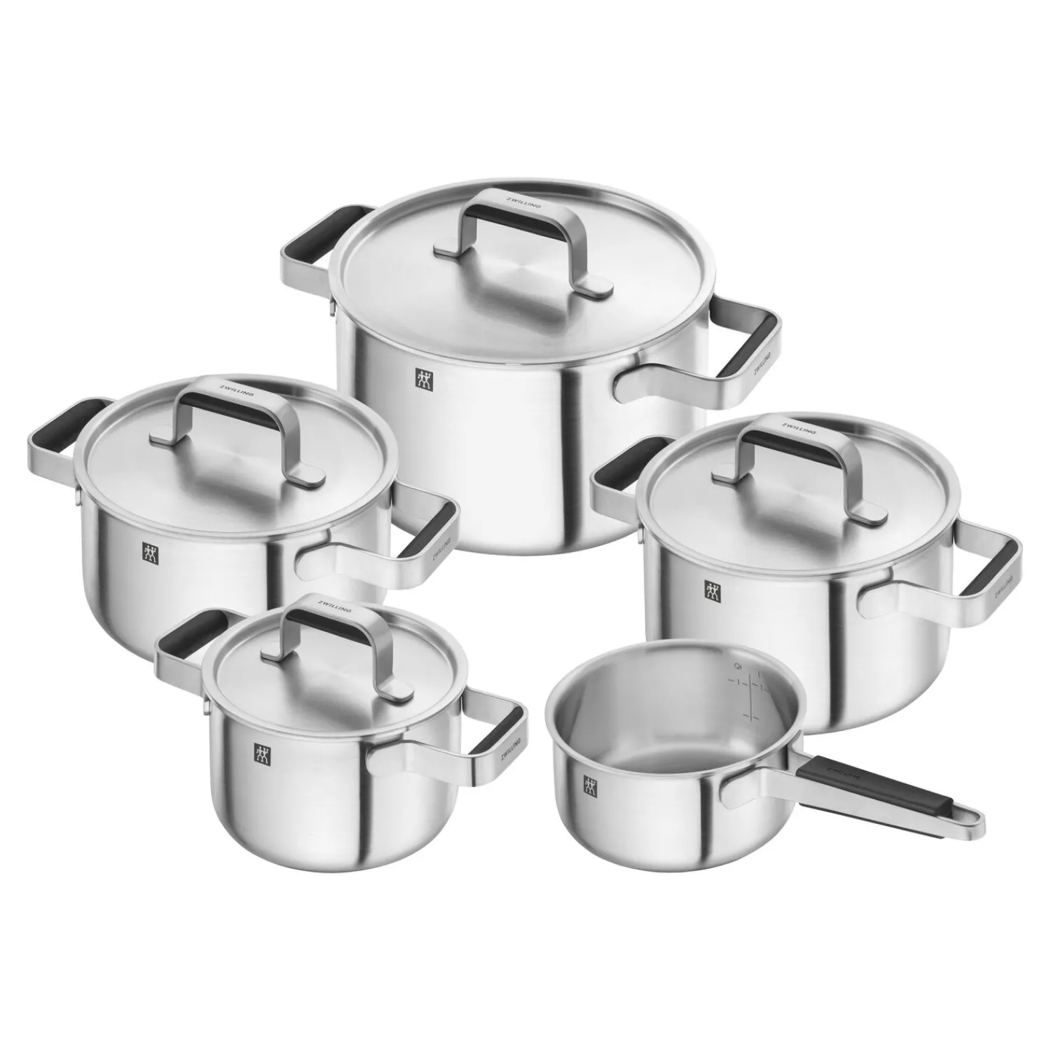 ZWILLING Kochgeschirrset, 5-tlg, 18/10 Edelstahl