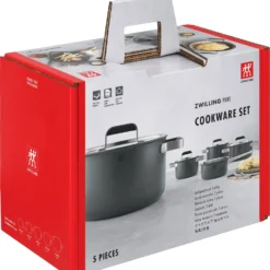 ZWILLING Kochgeschirrset, 5-tlg, 18/10 Edelstahl
