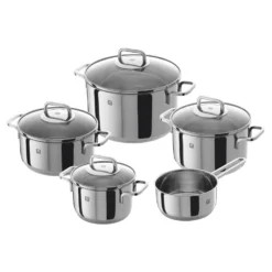 ZWILLING Kochgeschirrset, 5-tlg. 5-tlg, 18/10 Edelstahl