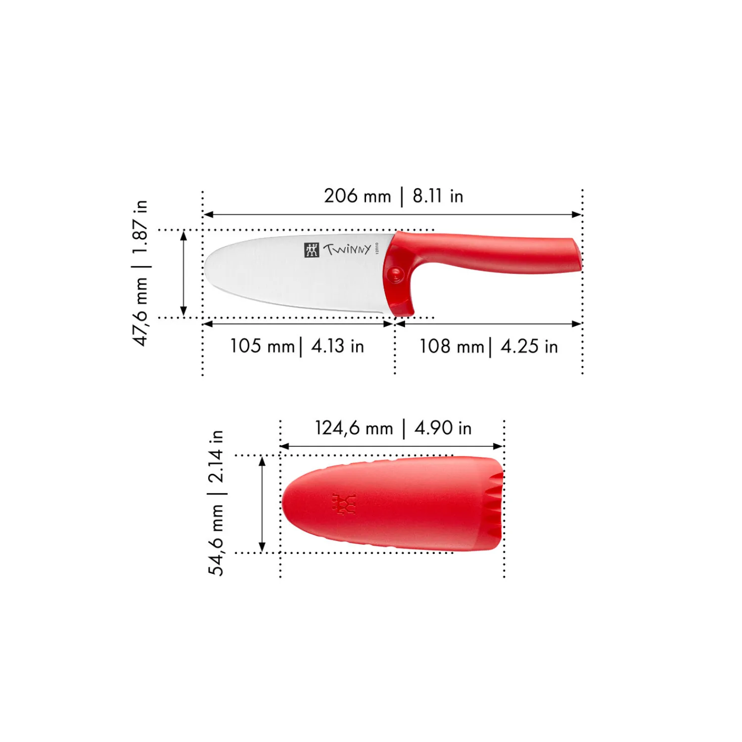 ZWILLING Kochmesser 10 cm,