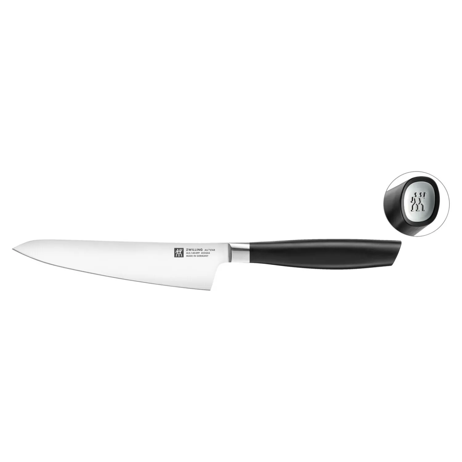 ZWILLING Kochmesser compact 14 cm, Silber