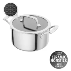 ZWILLING Kochtopf 24 cm, 18/10 Edelstahl