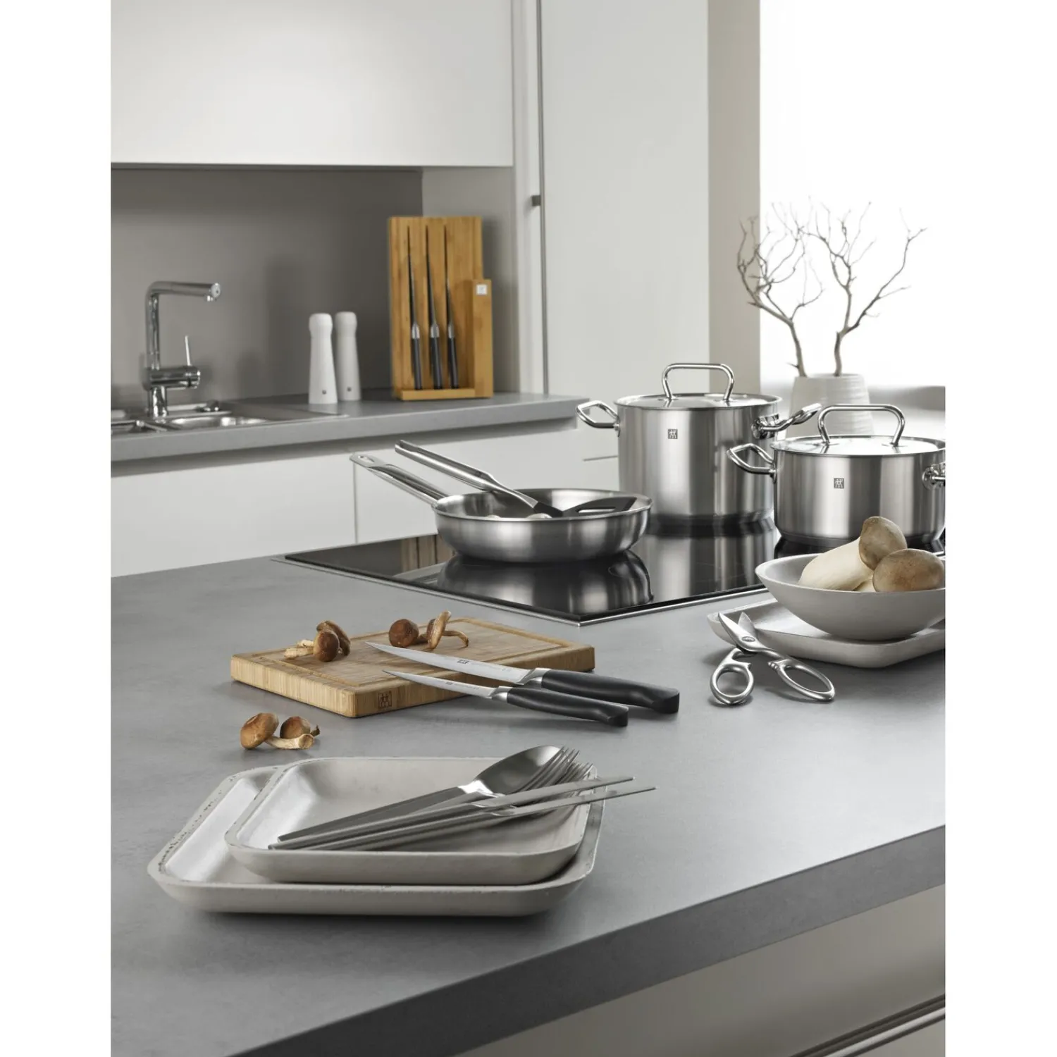 ZWILLING Kochtopf 24 cm, 18/10 Edelstahl