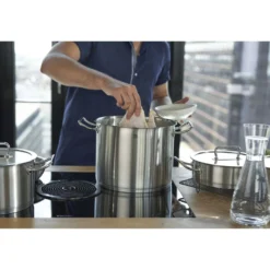 ZWILLING Kochtopf hoch 28 cm, 18/10 Edelstahl