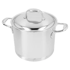 Demeyere Kochtopf mit Deckel 20 cm, 18/10 Edelstahl
