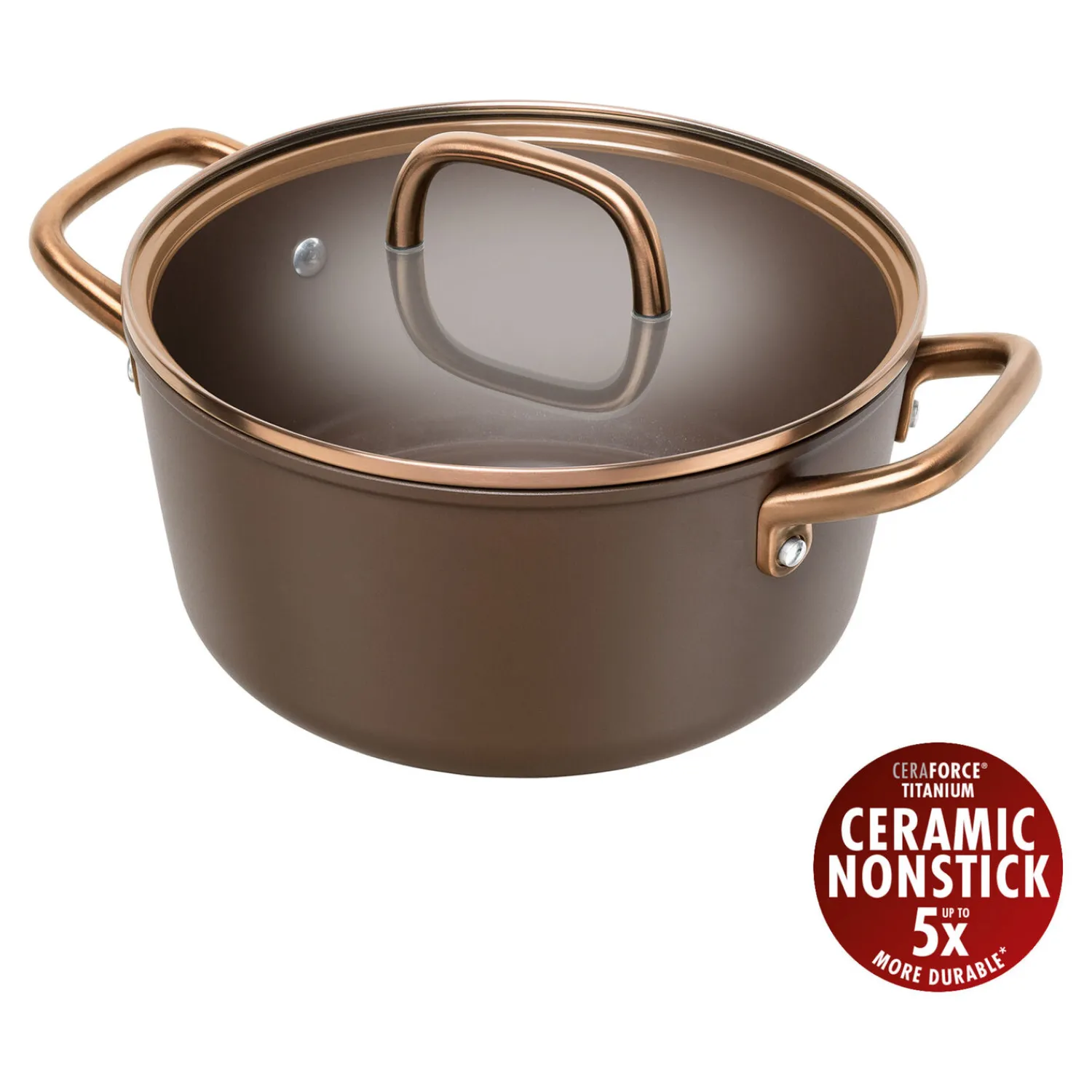 ZWILLING Kochtopf mit Glasdeckel 24 cm, Aluminium