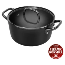 ZWILLING Kochtopf mit Glasdeckel 24 cm, Aluminium
