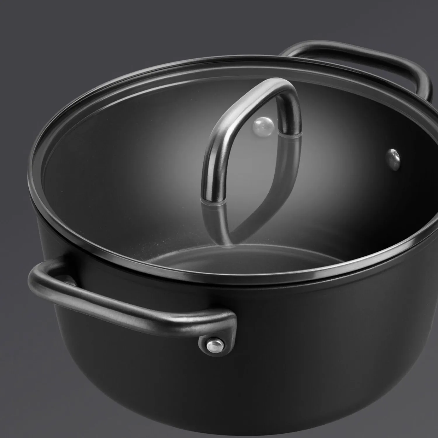 ZWILLING Kochtopf mit Glasdeckel 24 cm, Aluminium