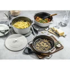 Staub Kochtopfset Stackable 3-tlg, rund, , Gusseisen