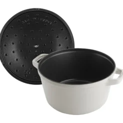 Staub Kochtopfset Stackable 3-tlg, rund, , Gusseisen