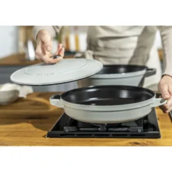 Staub Kochtopfset Stackable 2-tlg, rund, , Gusseisen