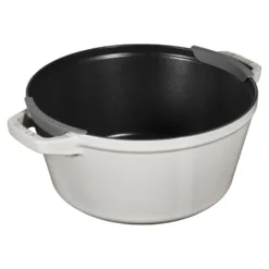 Staub Kochtopfset Stackable 2-tlg, rund, , Gusseisen
