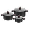 BALLARINI Kochtopfset 3-tlg, Aluminium