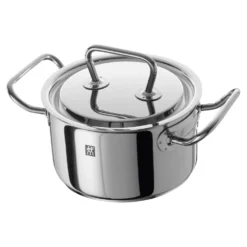 ZWILLING Kochtopfset, 4-tlg. / 16/20/24 cm, Silber, Edelstahl