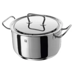 ZWILLING Kochtopfset, 4-tlg. / 16/20/24 cm, Silber, Edelstahl