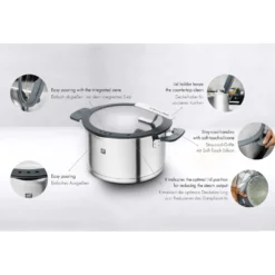 ZWILLING Kochtopfset 4-tlg, Edelstahl