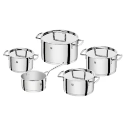 ZWILLING Kochtopfset 5-tlg, 18/10 Edelstahl