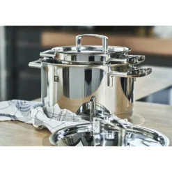 ZWILLING Kochtopfset 5-tlg, 18/10 Edelstahl