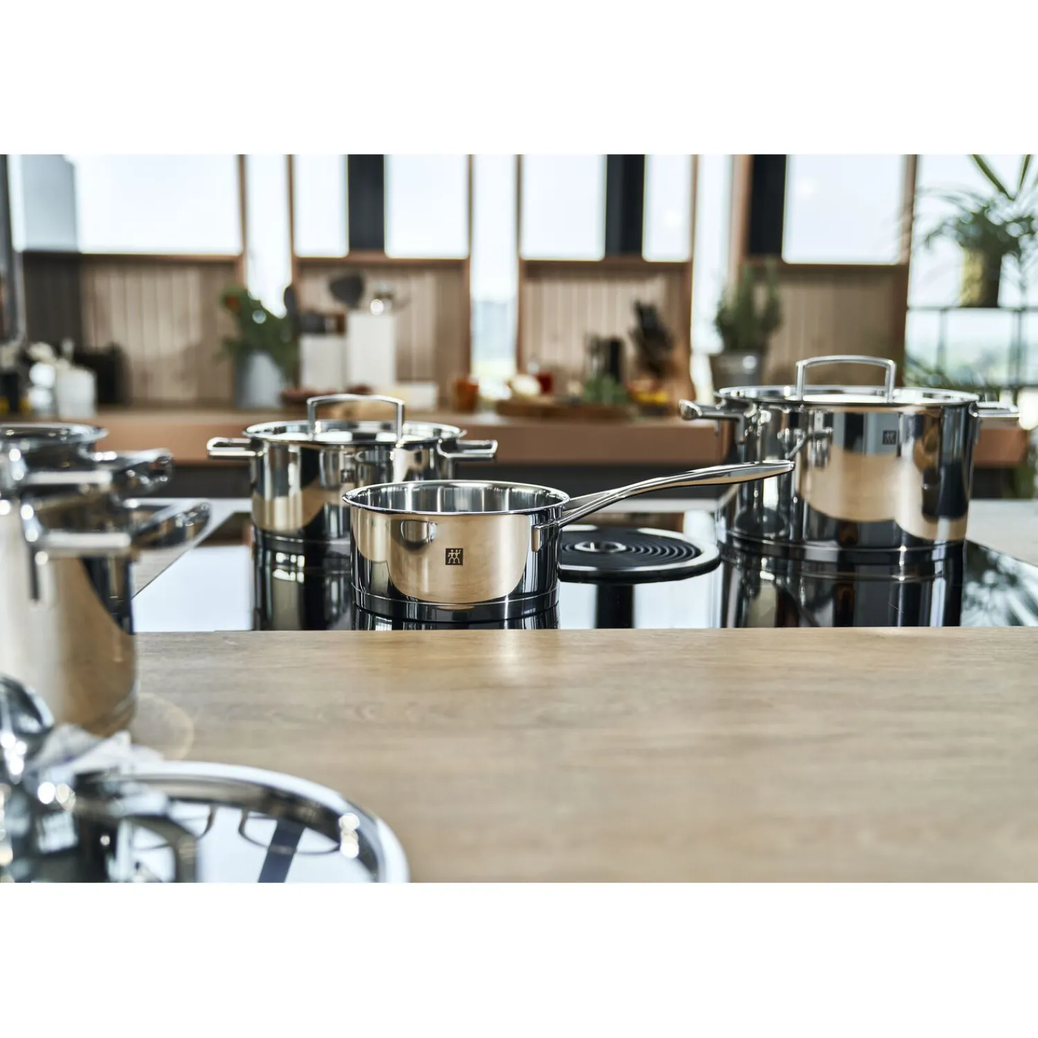 ZWILLING Kochtopfset 5-tlg, 18/10 Edelstahl