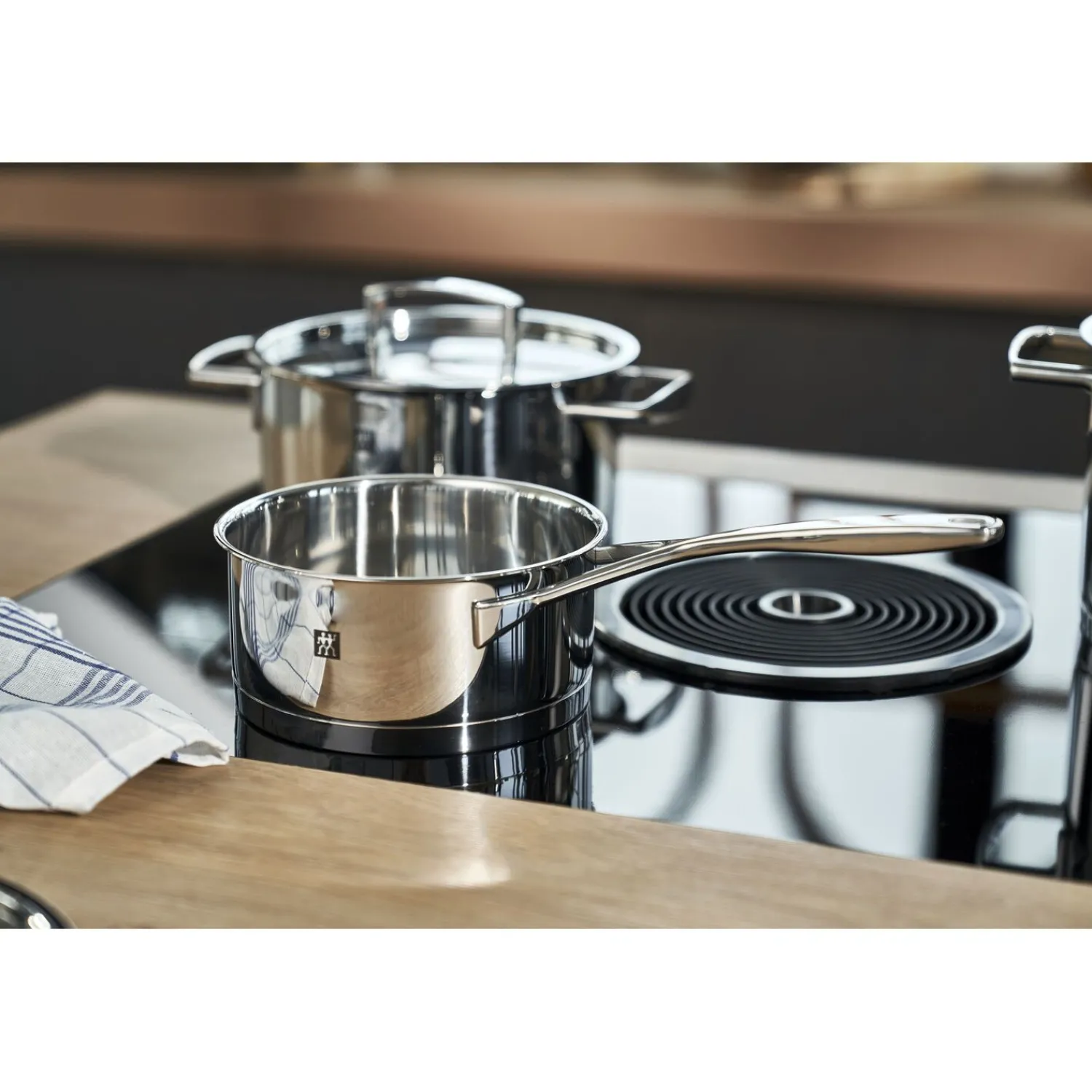 ZWILLING Kochtopfset 5-tlg, 18/10 Edelstahl