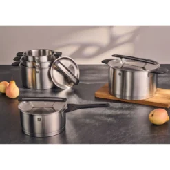 ZWILLING Kochtopfset 5-tlg, 18/10 Edelstahl