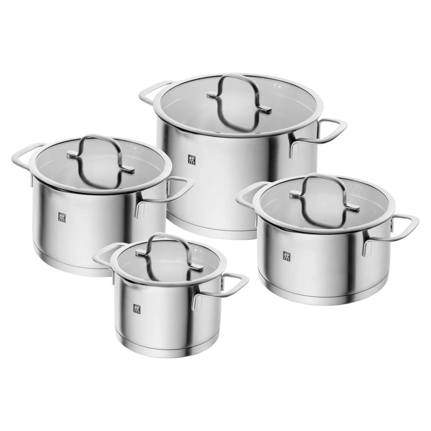ZWILLING Kochtopfset 4-tlg, Edelstahl