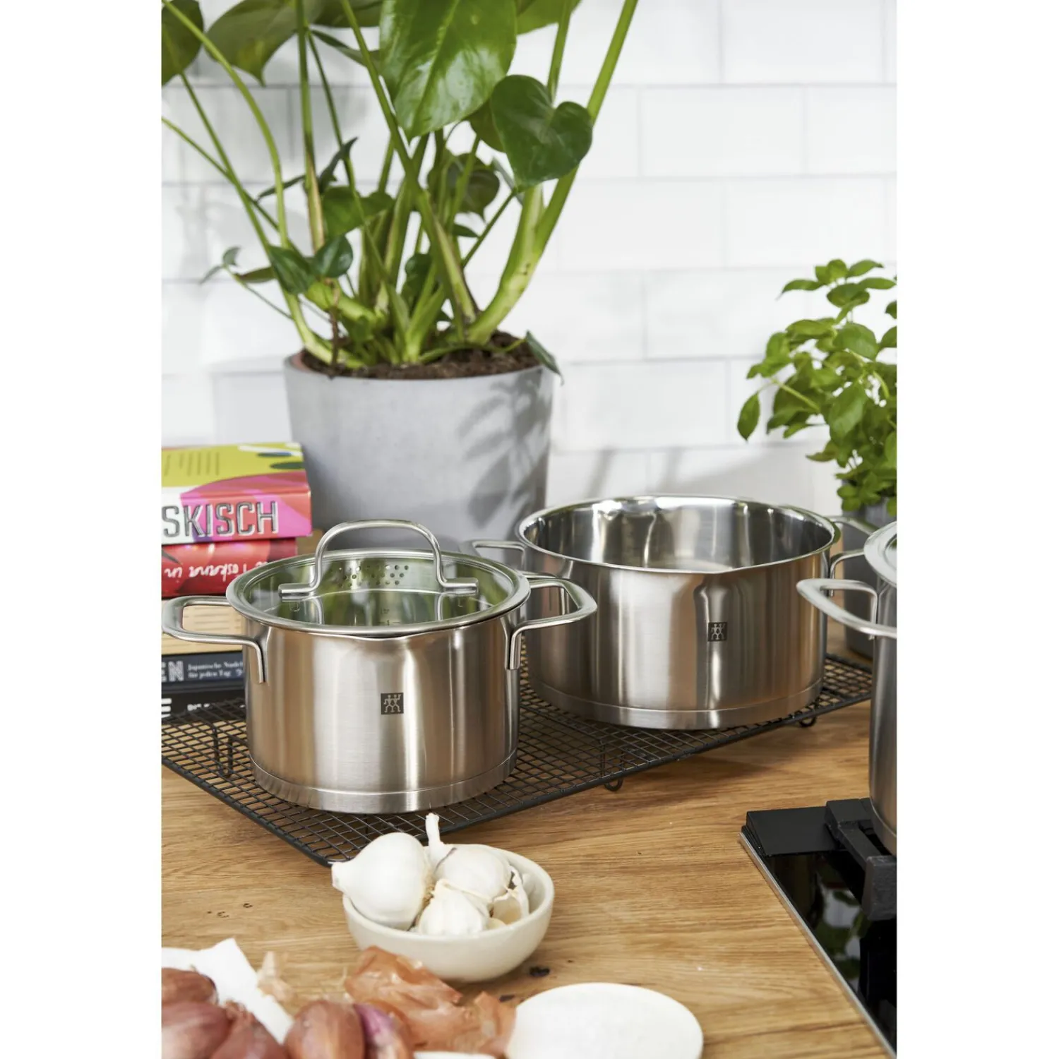 ZWILLING Kochtopfset 4-tlg, Edelstahl