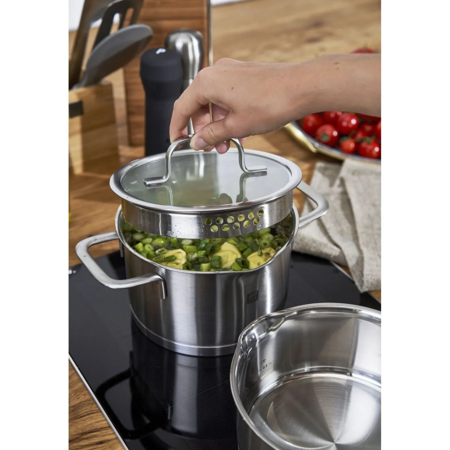 ZWILLING Kochtopfset 4-tlg, Edelstahl