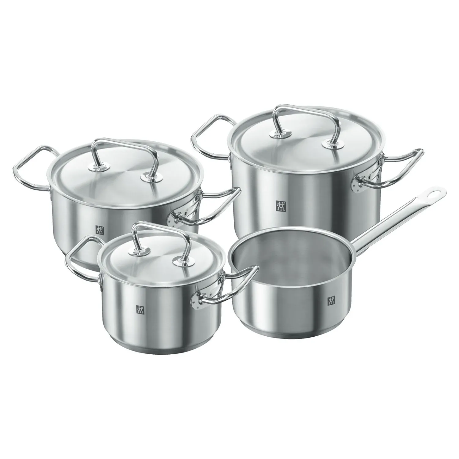 ZWILLING Kochtopfset 4-tlg, 18/10 Edelstahl