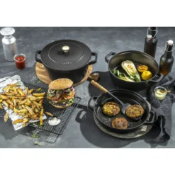 Staub Kochtopfset 3-tlg, rund, , Gusseisen
