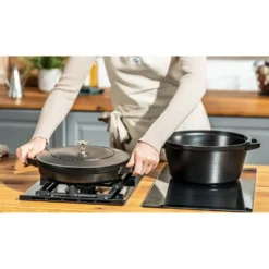 Staub Kochtopfset 2-tlg, rund, , Gusseisen